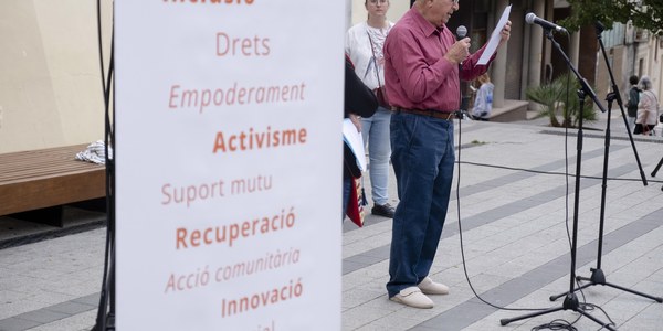 10 d'octubre, lectura del manifest del Dia Mundial de la Salut Mental