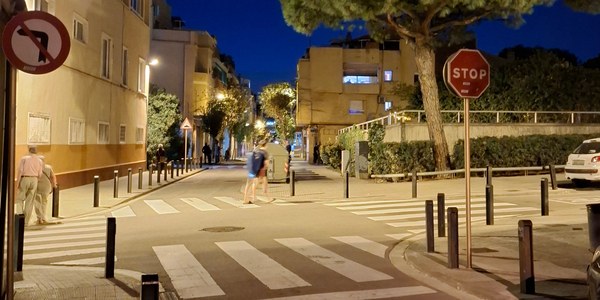 Actuacions de millora a una vintena de passos de vianants
