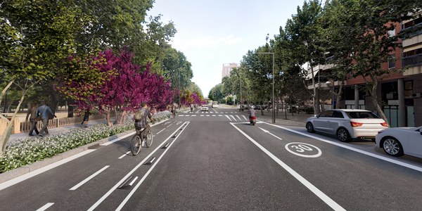 Comencen les obres entre l'Avinguda dels Alps i la carretera de l’Hospitalet