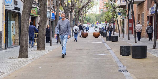 Cornellà rebaixa la contaminació de l’aire amb l’impuls de projectes de renaturalització i pacificació del trànsit