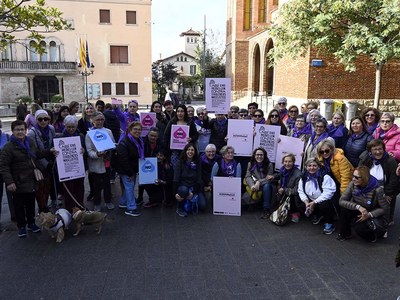 Cornellà se suma als actes del Dia Internacional per l'Erradicació de la Violència vers les Dones