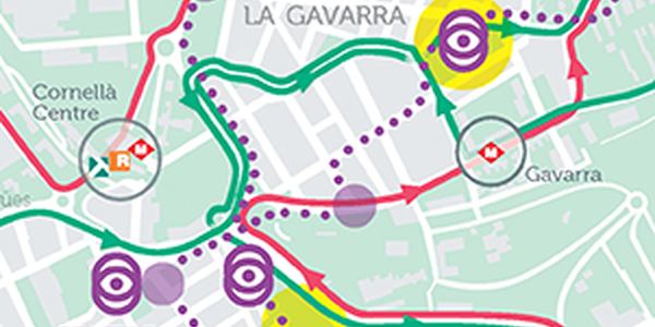 Dues línies gratuïtes de bus les nits de festa major