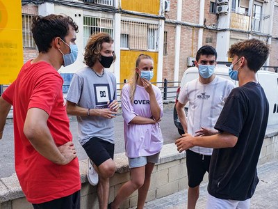 Educadors de carrer per a joves a Sant Ildefons