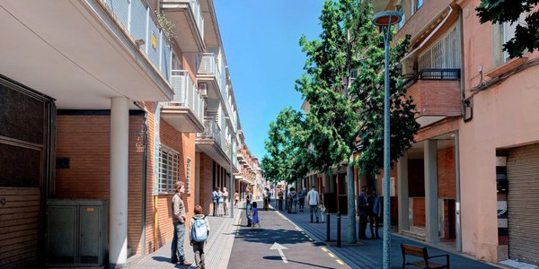 El carrer del Marquès de Cornellà serà de plataforma única