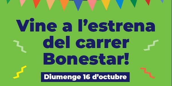 Festa d’estrena del renovat carrer Bonestar
