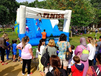 Gran festa a Can Mercader per tancar la temporada esportiva escolar