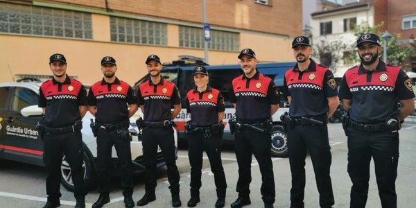 La Guàrdia Urbana de Cornellà reforça la plantilla amb vuit agents més