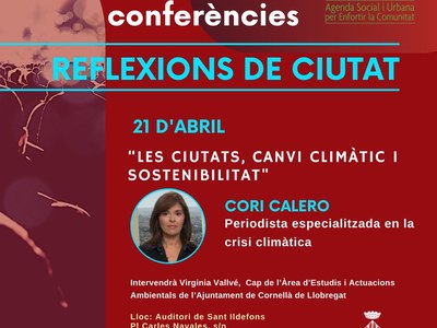 Les ciutats, canvi climàtic i sostenibilitat