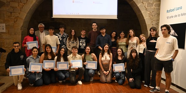 Reconeixement dels millors Treballs de Recerca dels estudiants de batxillerat de la ciutat