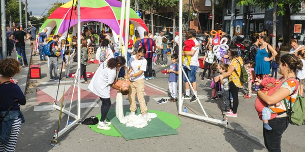Circ per a joves, un nou projecte social al barri Sant Ildefons