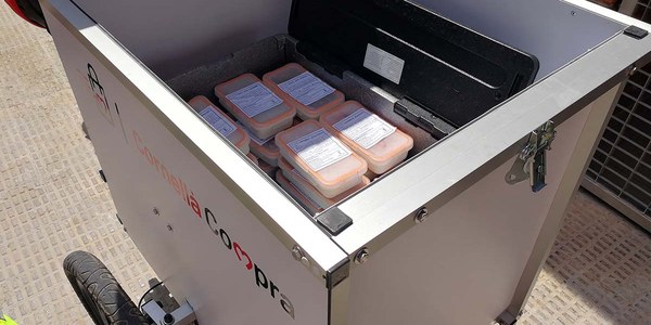 Nou servei de reaprofitament d'excedents alimentaris en els menjadors escolars