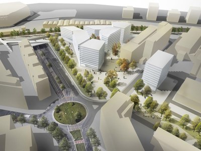 Nova zona residencial en el sector Siemens-Elsa