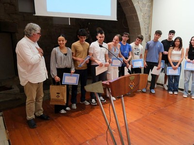 Premis als millors treballs de recerca de Batxillerat del curs 2024-2025