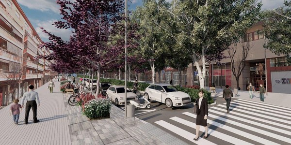 Reurbanització dels carrers Ignasi Iglesias, Sevilla i Granada