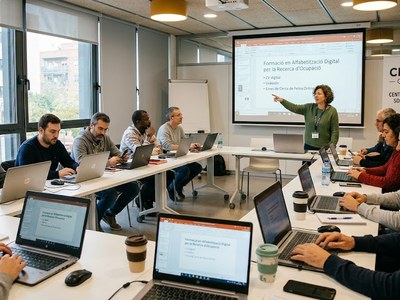 54 persones de Cornellà s’han format al Citilab aquest últim any amb l’objectiu de trobar feina