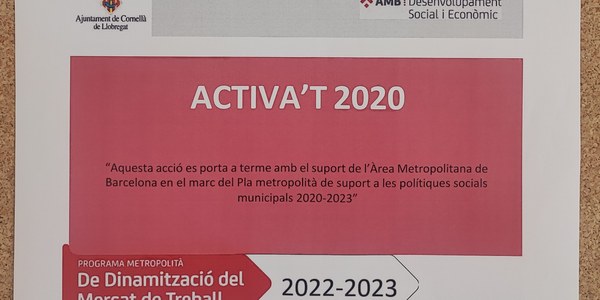 ACTIVA't: Nou projecte d'acompanyament a la recerca de feina