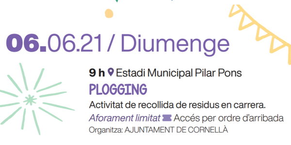 Passejada Plogging de Cornellà