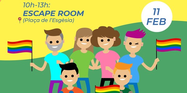“Fugim de la LGTBIfòbia” - Escape Room