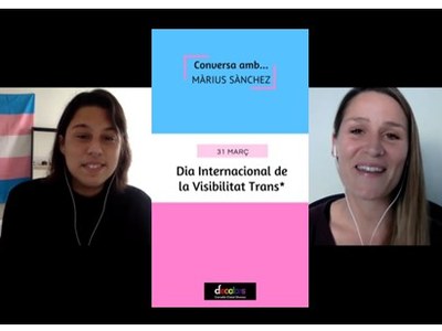 Commemoració de El Dia Internacional de la Visibilitat Trans el 31 de març a Cornellà de Llobregat