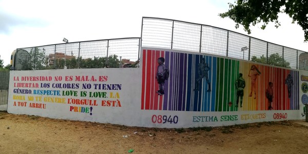 Commemoració del Dia Internacional de l’Orgull LGTBI a Cornellà de Llobregat