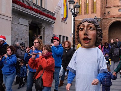 Despedimos el año en Cornellà con la "Dona dels Nassos"
