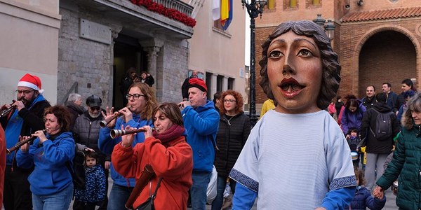 Despedimos el año en Cornellà con la "Dona dels Nassos"