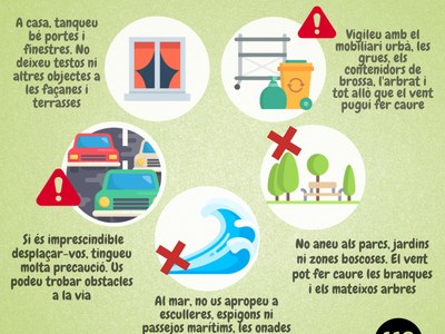 Alerta por fuertes vientos en nuestra zona