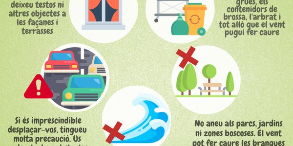 Alerta por fuertes vientos en nuestra zona