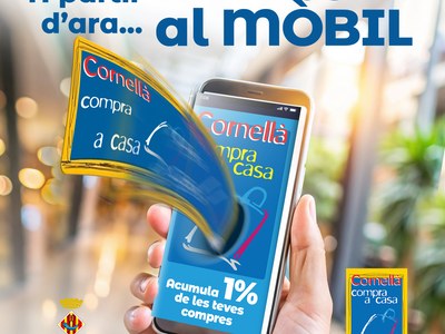 Cómo adherirse a la campaña de la tarjeta de fidelización Cornellà Compra a Casa
