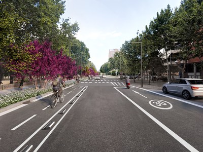 Comienzan las obras entre la avenida dels Alps y la carretera de l’Hospitalet