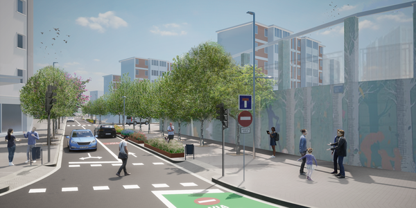 Comienza la segunda fase de las obras de la avenida de la República Argentina