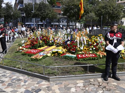 Conmemoración de la Diada de Catalunya en Cornellà