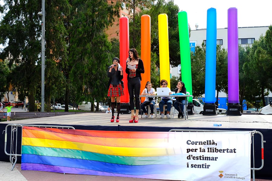 Conmemoración en Cornellà del 17 de mayo, Día Internacional contra la ...