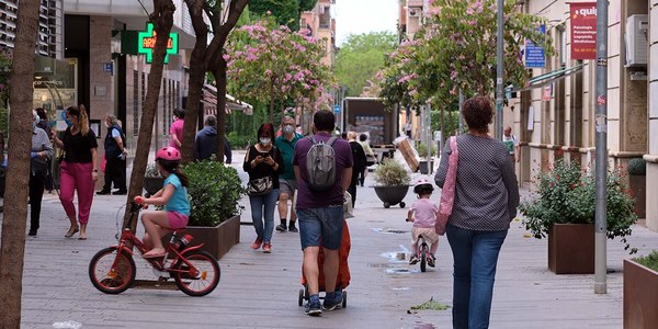 Cornellà de Llobregat, todos los servicios a 15 minutos de casa a pie o en bici