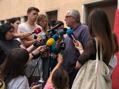 El alcalde de Cornellà condena el asesinato y califica los hechos como un acto que ha enturbiado a una ciudad por el barro de la violencia machista
