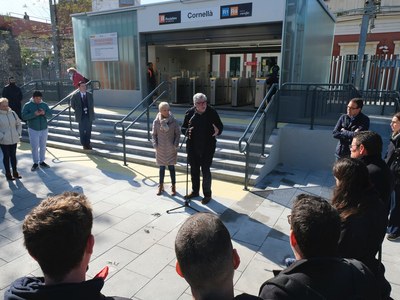 Entra en funcionamiento el nuevo edículo de acceso a la estación de Cornellà