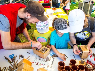 'Festa de la Natura' en el parque de Rosa Sensat