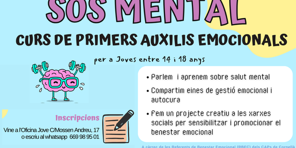 Inicio de un curso sobre salud mental dirigido a jóvenes