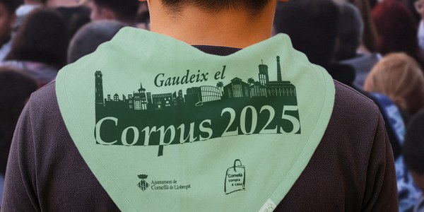 Los establecimientos de Cornellà Compra en Casa regalarán el pañuelo de Corpus