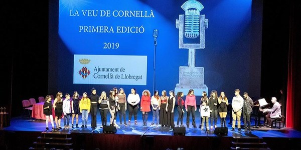 Los premiados de la primera edición de La Voz de Cornellà presentan un disco