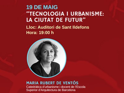 Nueva cita del ciclo Reflexiones de ciudad que profundiza sobre el urbanismo y la tecnología