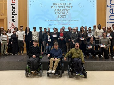 Premio al Ayuntamiento de Cornellà por su proyecto de deporte adaptado