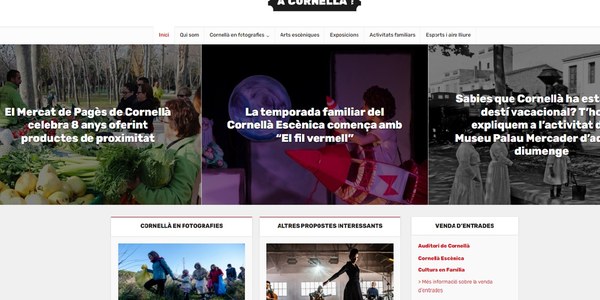 'Què Fer a Cornellà' se renueva para potenciar la información cultural y la presencia en las redes