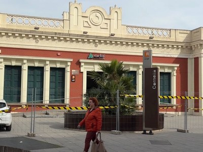 Renfe inicia las obras de rehabilitación del edificio y mejora de la accesibilidad en la estación de Cornellà