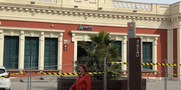 Renfe inicia las obras de rehabilitación del edificio y mejora de la accesibilidad en la estación de Cornellà