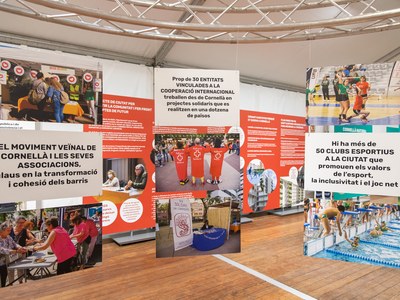 Talleres, charlas y actividades para todos en la carpa de Enfortir Cornellà
