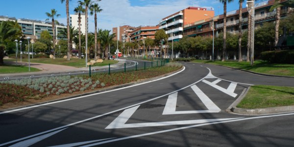 Un gran eje cívico y verde conecta Cornellà