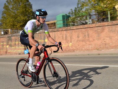 Axel Badia  subcampeón de Élite y campeón Sub23 de España de Duatlón