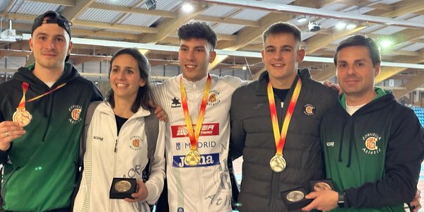Éxitos en el Campeonato de España Absoluto de Atletismo