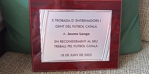 Homenaje a Jaume Langa i Ferrer